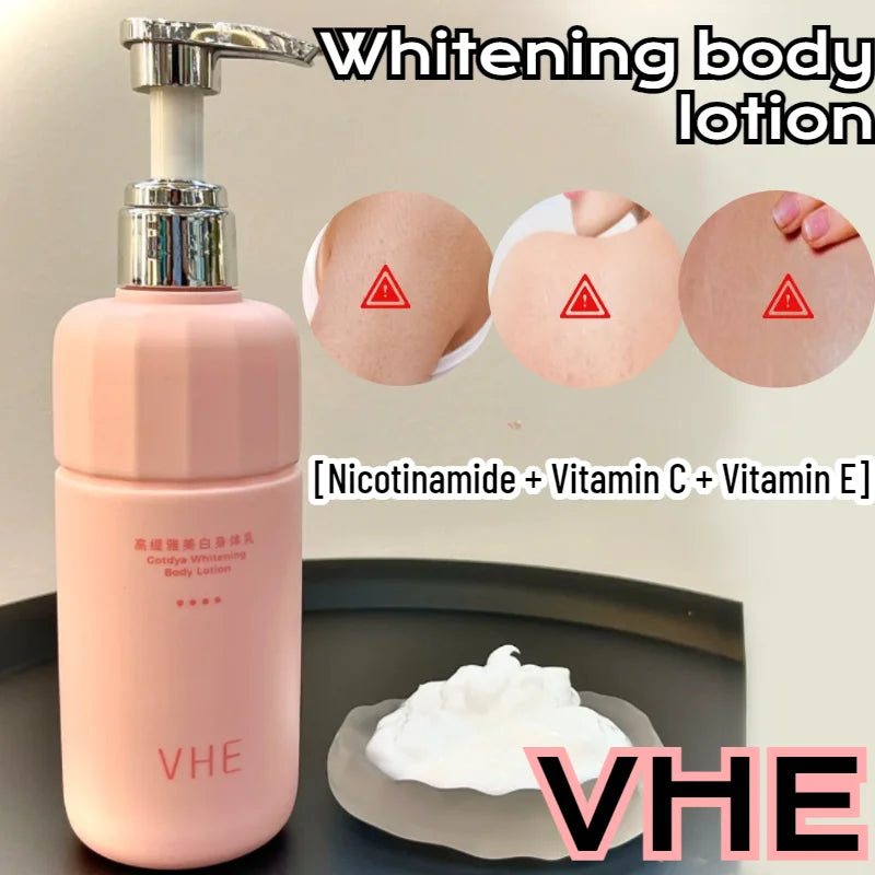 Niacinamide Brightening Body Moisturizing Lotion Non-Tightening Refreshing Oil Control Moisturizing Body Lotion 400Ml