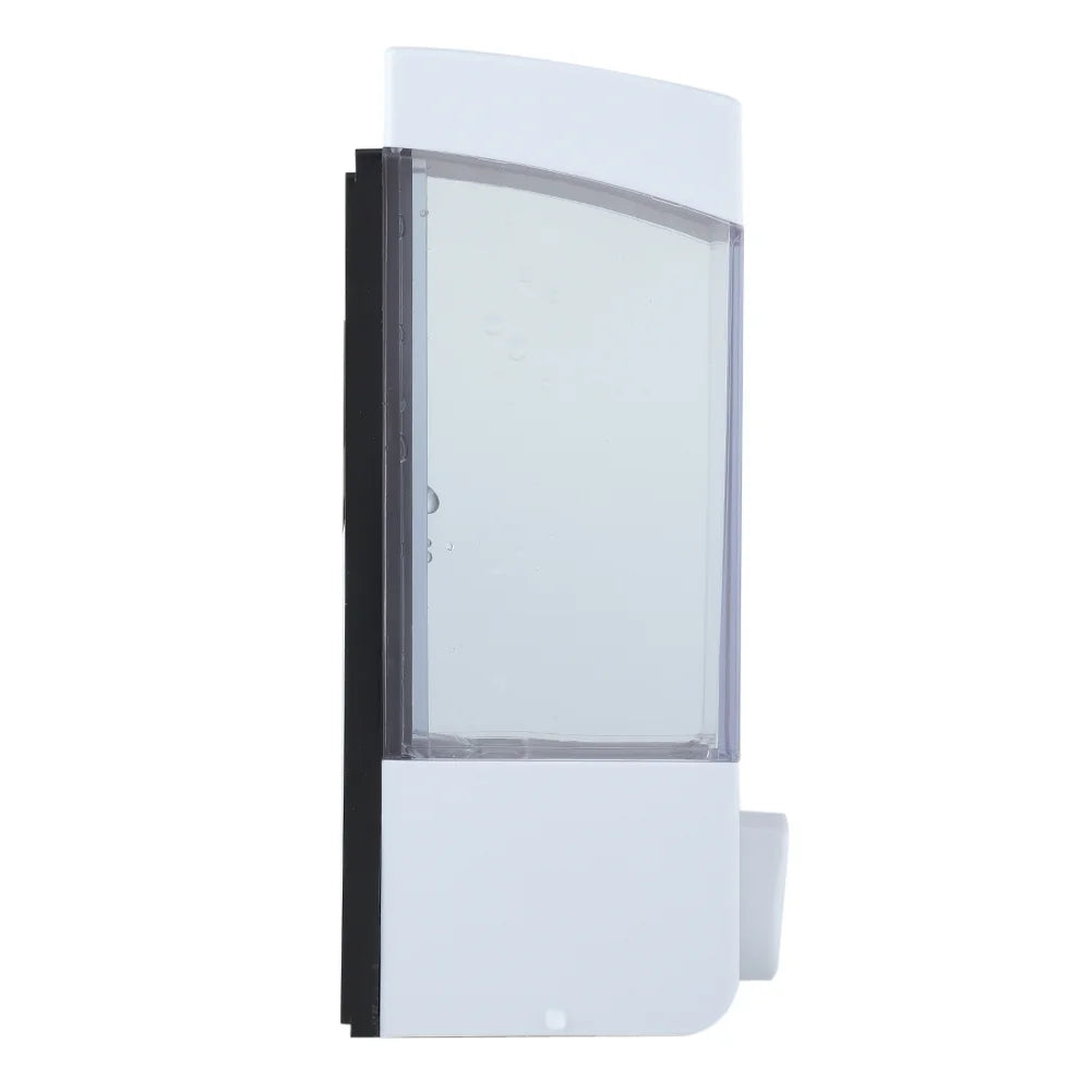 350Ml Bathroom Manual Plastic Soap Liquid Lotion Shampoo Dispenser Box Holder Wall Mounted, Lotion Dispenser,Soap Lotion Dispenser