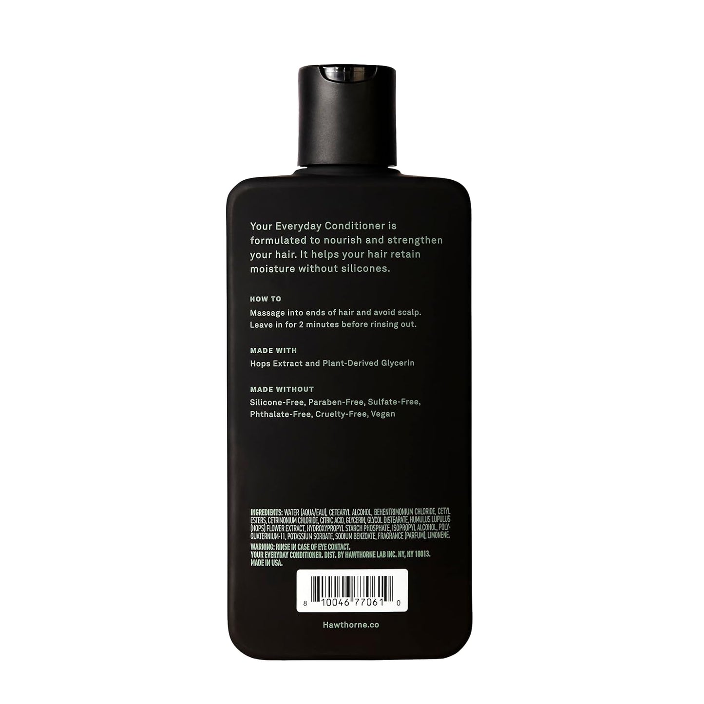 Men'S Everyday Conditioner. for Stronger, Smoother, Healthier Hair with Plant-Derived Glycerin. Mint and Eucalyptus Scent. Natural, Sulfate Free, Paraben Free. 2-Pack.