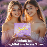 Self Care Gifts for Women Get Well Soon Gifts, Purple Birthday Gift Baskets, 8Pcs Lavender Bath and Body Sets with 20Oz Vacuum Insulated Tumbler Mother&