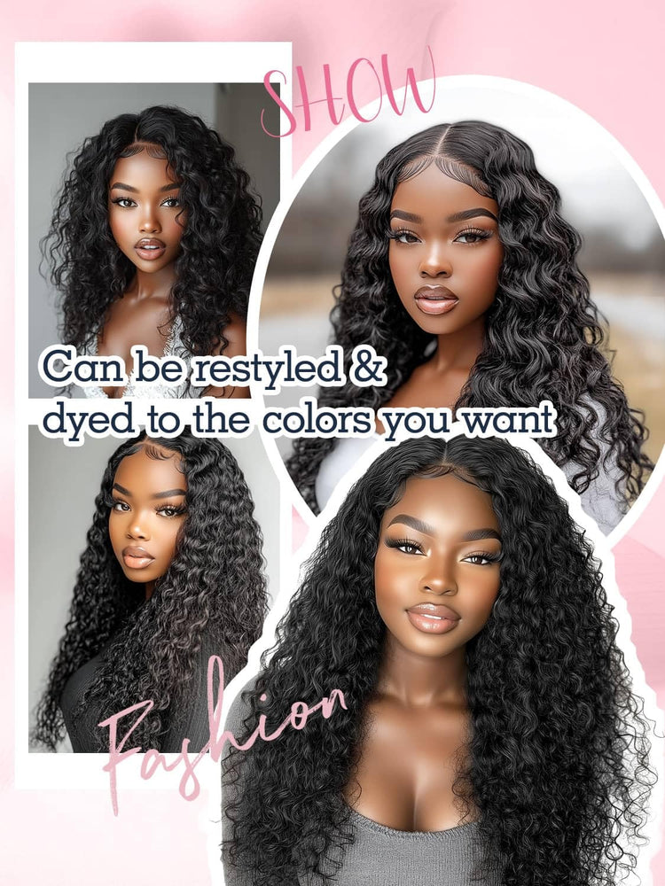 Seamless Clip in Hair Extensions - Human Hair Kinky Curly, 14 Inch 110G Natural Black, Ultra-Thin 0.8Mm PU Weft Real Human Hair Clip Ins