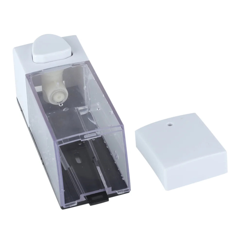 350Ml Bathroom Manual Plastic Soap Liquid Lotion Shampoo Dispenser Box Holder Wall Mounted, Lotion Dispenser,Soap Lotion Dispenser