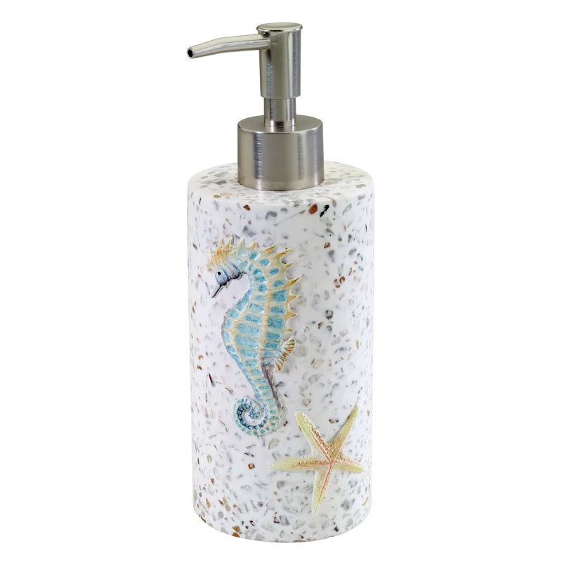 Coastal Terrazzo Bath Soap & Lotion Dispenser