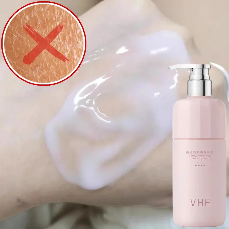 Niacinamide Brightening Body Moisturizing Lotion Non-Tightening Refreshing Oil Control Moisturizing Body Lotion 400Ml
