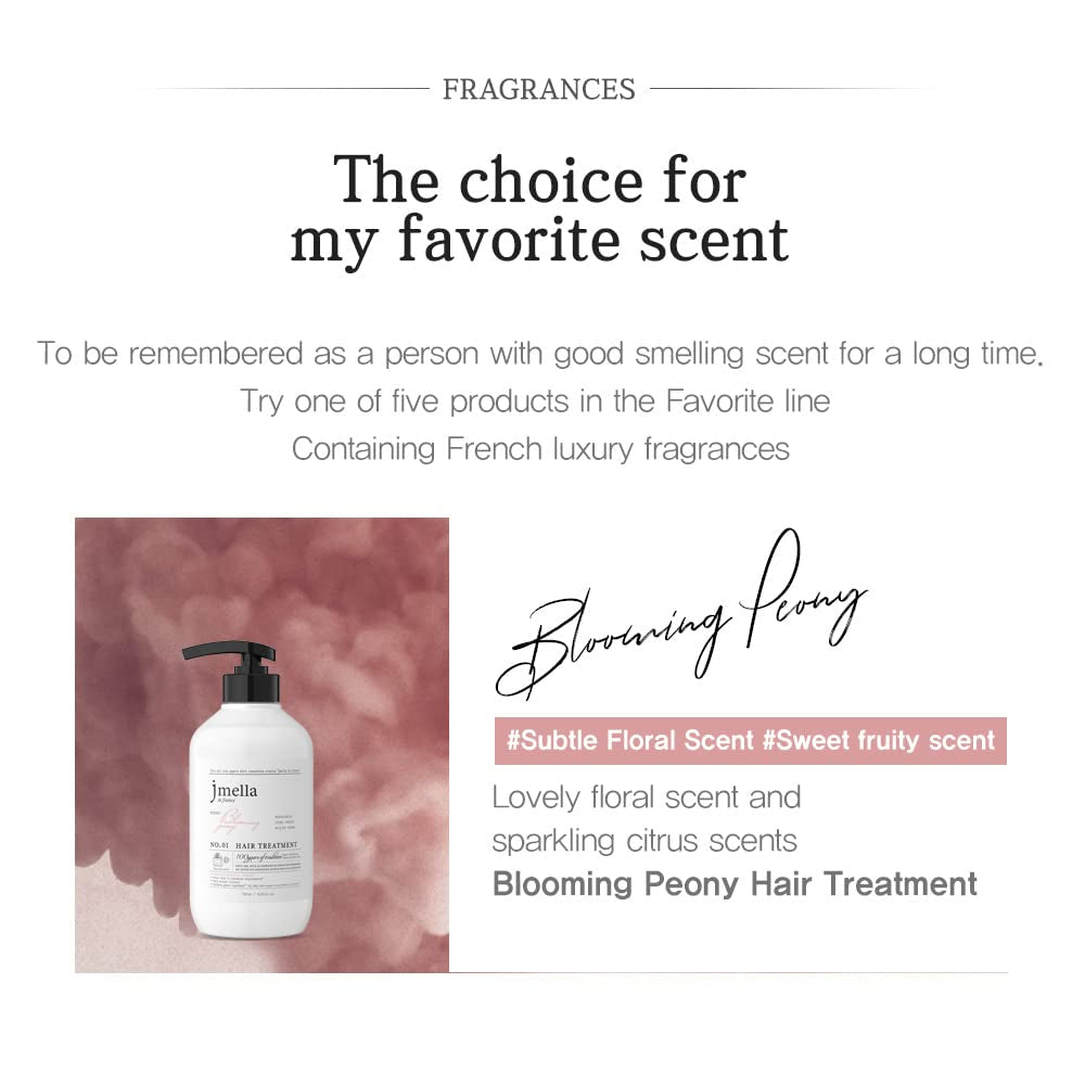 in FRANCE Blooming Peony Conditioner 16.9 Floz with Luxury Frangrance- Chemical Free- Strawberry Leaf Extract -4 Types of Plants Oil -17 Types of Amino Acid Complex,Hydrolyzed Collagen