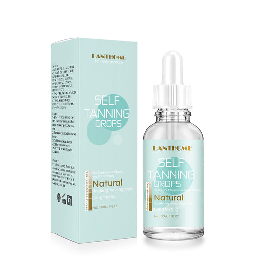 The Black Oil 30Ml Sunless Wheat Color Body Lotion Nutrition Moisturizing Tanning Cream