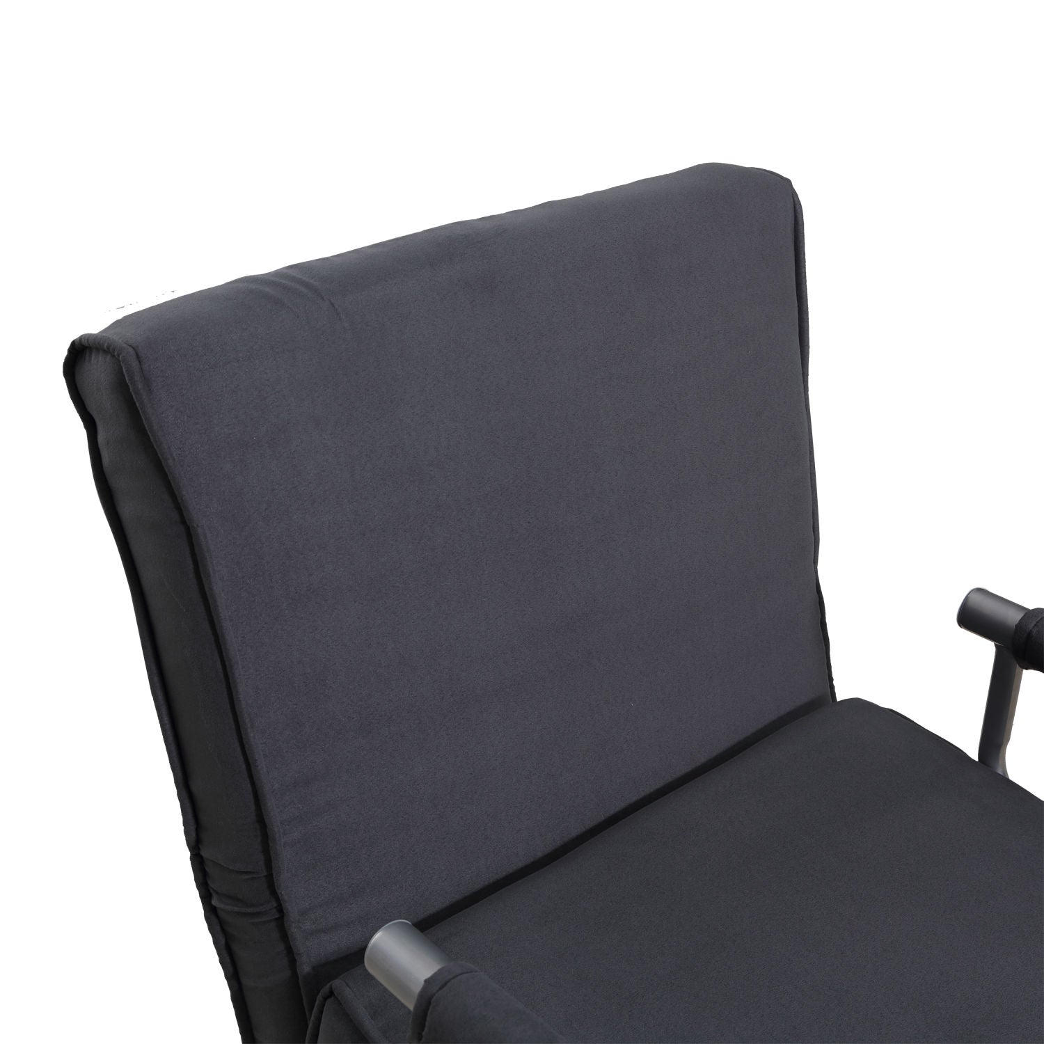 Folding Convertible Sleeper Bed Chair, Living Room, Den, or Dorm Room, Gray