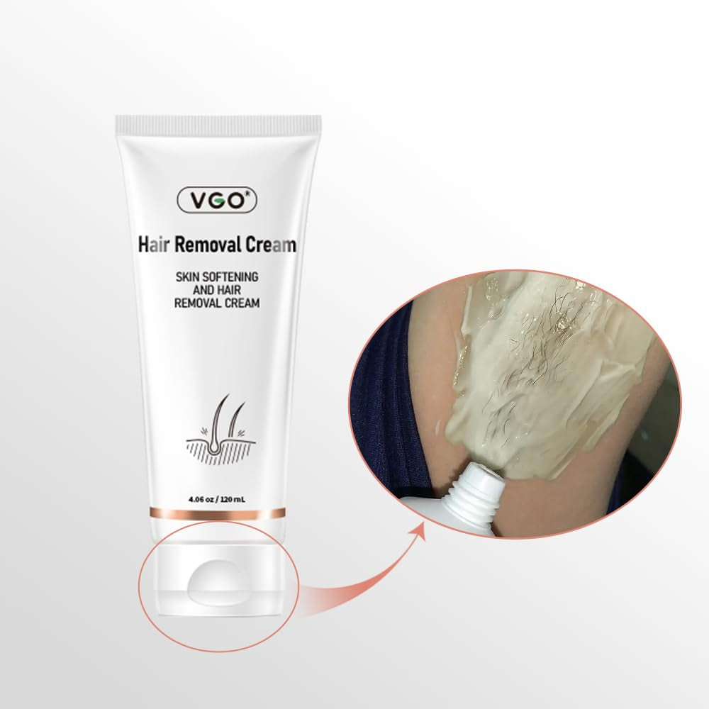 VGO Hair Removal Cream for Women & Men Painless Bikini Hair Removal Lotion