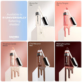 Lip Elixir Nourishing and Hydrating Lipgloss — Moisturizing Plumping Lip Gloss Enriched with Collagen, Non-Sticky Lip Color Smooth High-Shine Finish, Vegan & Cruelty-Free, Bunny Tongue (Pink)