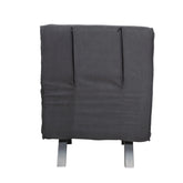 Folding Convertible Sleeper Bed Chair, Living Room, Den, or Dorm Room, Gray