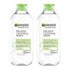 Micellar Water for Oily Skin, Facial Cleanser & Makeup Remover, Mattifying, for All Skin Types, Vegan, Cruelty Free, 13.5 Fl Oz (400Ml), 2 Count