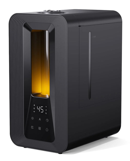 6L Cool Mist Humidifier, Quiet Ultrasonic Humidifiers for Bedroom, Large Capacity with Oil Diffuser for Home Large Room