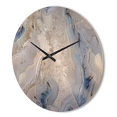 Agate Stone - Modern Wood Wall Clock