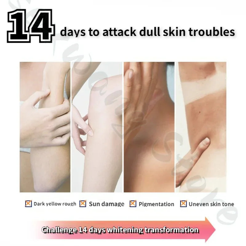 Niacinamide Brightening Body Moisturizing Lotion Non-Tightening Refreshing Oil Control Moisturizing Body Lotion 400Ml