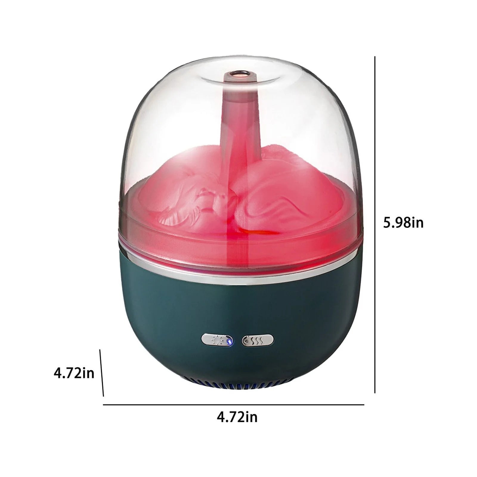 Humidifiers for Bedroom Large Room Home Warm for Mist Top Desk Humidifiers Essential Oil Diffuser Quiet with Adjustable Mist
