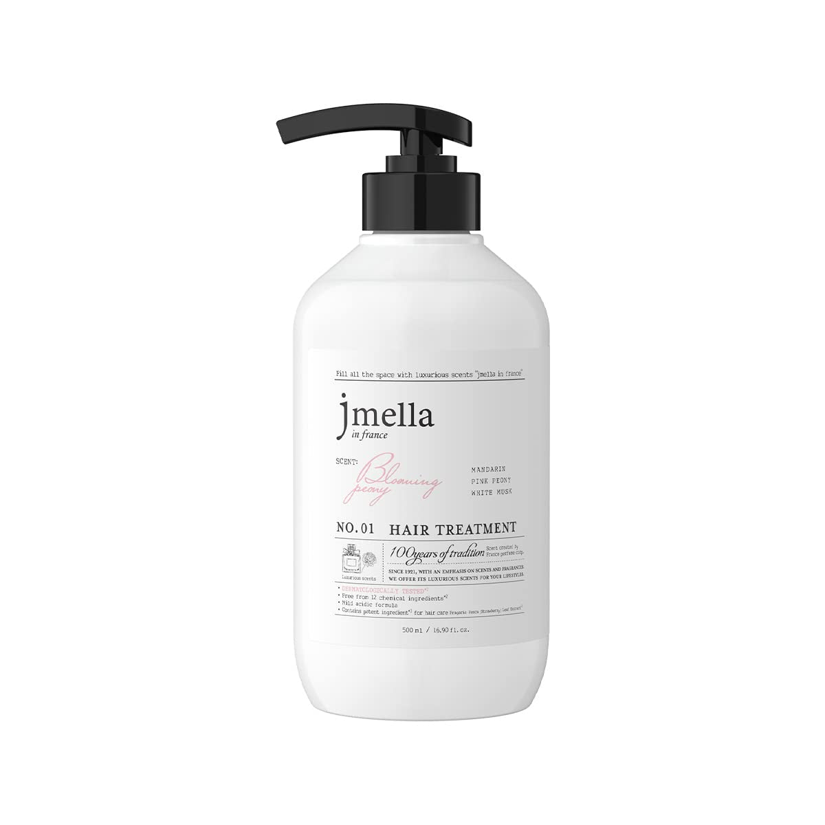 in FRANCE Blooming Peony Conditioner 16.9 Floz with Luxury Frangrance- Chemical Free- Strawberry Leaf Extract -4 Types of Plants Oil -17 Types of Amino Acid Complex,Hydrolyzed Collagen