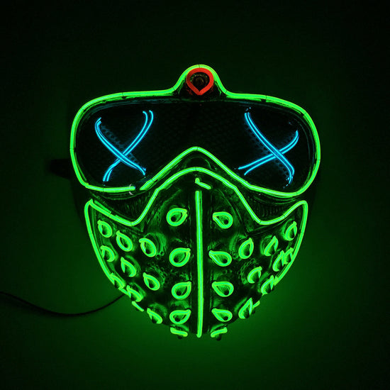 LED Wolf Head Luminous Mask