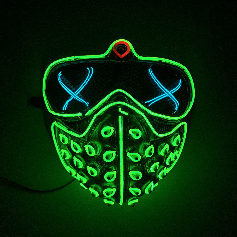 LED Wolf Head Luminous Mask
