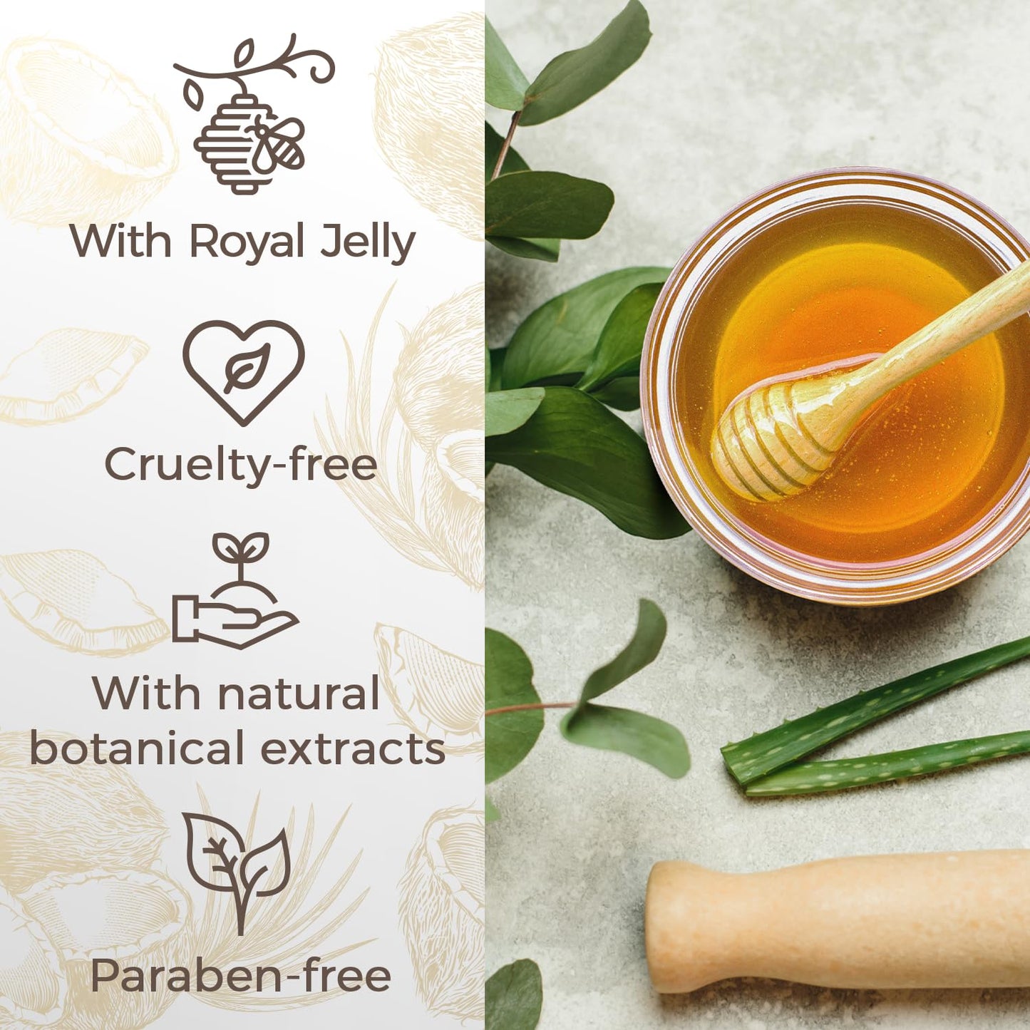 Ultra Hydration Shampoo with Coconut Oil & Royal Jelly, Hydrating & Nourishing for Dry, Damaged Hair, Fights Frizz & Protects from Breakage, 14 Fluid Ounces