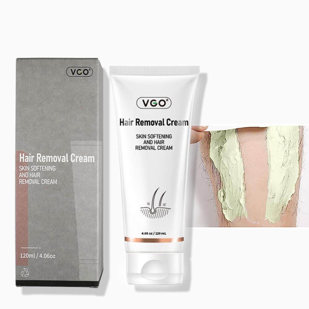 VGO Hair Removal Cream for Women & Men Painless Bikini Hair Removal Lotion