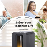 6L Cool Mist Humidifier, Quiet Ultrasonic Humidifiers for Bedroom, Large Capacity with Oil Diffuser for Home Large Room