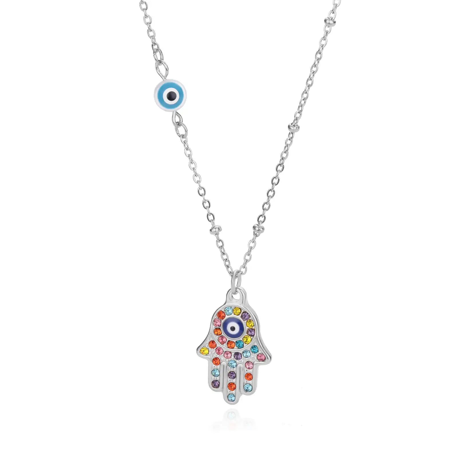 Stainless Steel Heart Necklaces for Women Multilayer Chain Gold Plated Heart Pendant Necklace Wedding Jewelry Gift BFF 2023