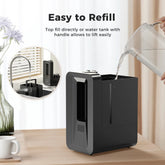 6L Cool Mist Humidifier, Quiet Ultrasonic Humidifiers for Bedroom, Large Capacity with Oil Diffuser for Home Large Room