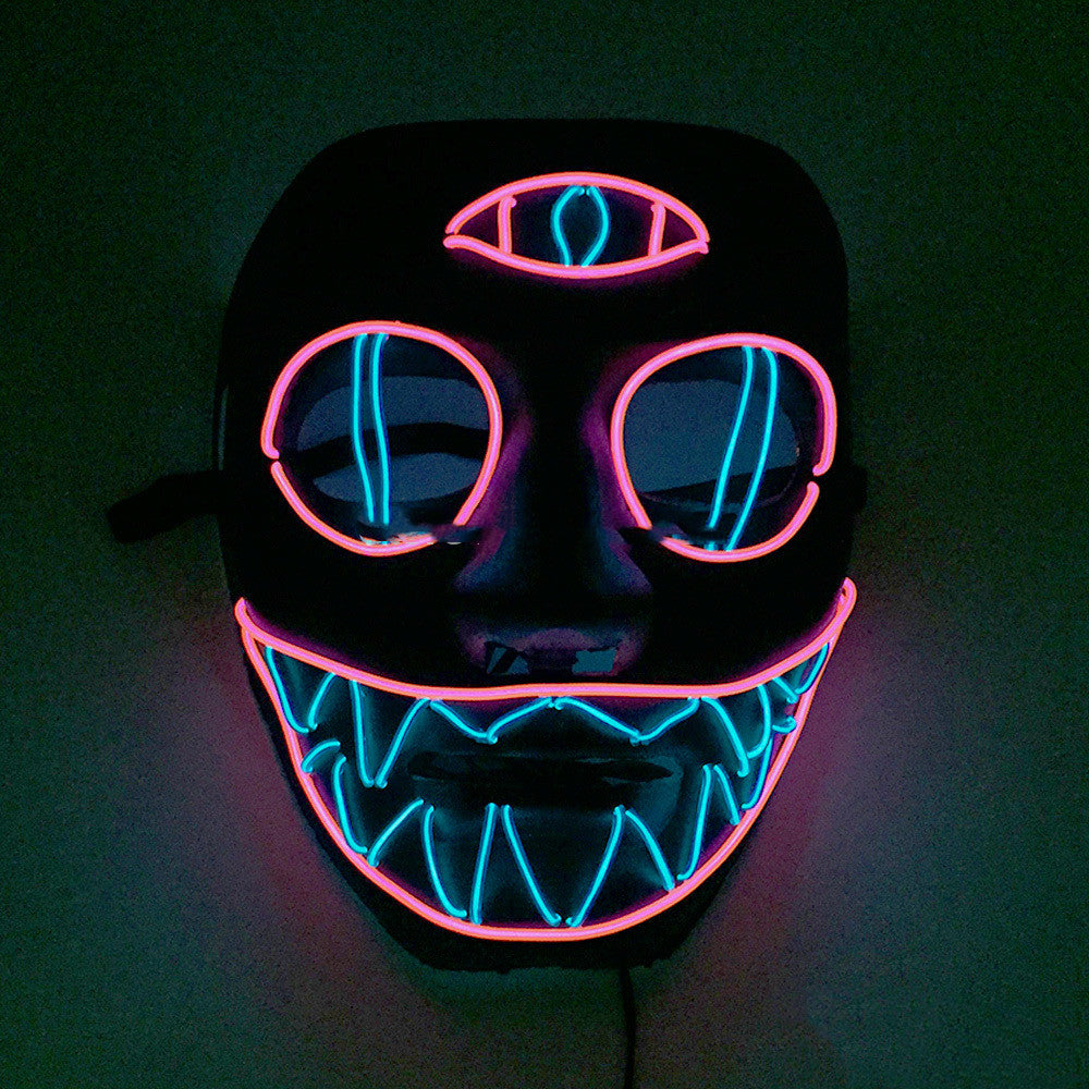 LED Wolf Head Luminous Mask